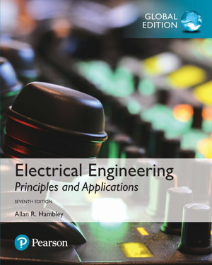 Cover art for Electrical Engineering: Principles & Applications, Global Edition