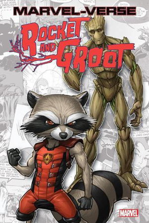 Cover art for Marvel-verse: Rocket & Groot