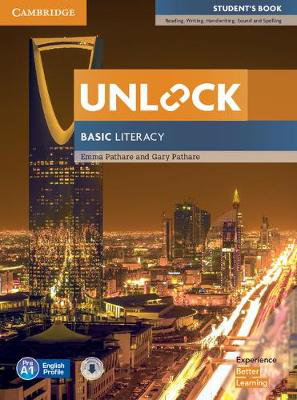 Cover art for Unlock Basic Literacy Student's Book with Downloadable Audio