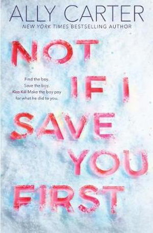 Cover art for Not If I Save You First