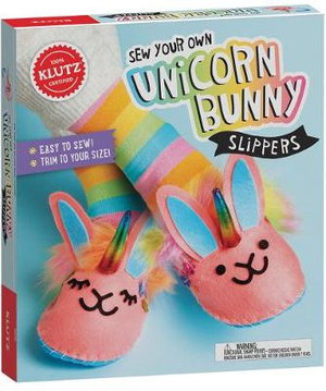 Cover art for Sew Your Own Unicorn Bunny Slippers