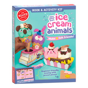 Cover art for Sew Your Own Ice Cream Animals (Klutz)