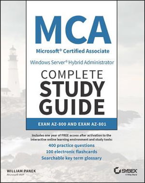 Cover art for MCA Windows Server Hybrid Administrator Complete Study Guidewith 400 Practice Test Questions 