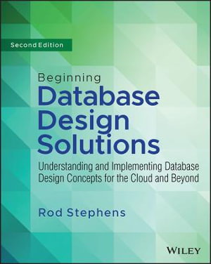 Cover art for Beginning Database Design Solutions