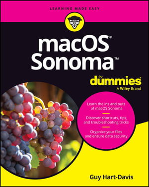 Cover art for macOS Sonoma For Dummies
