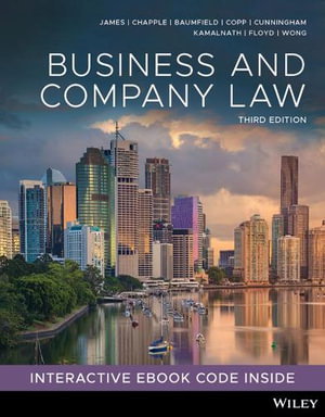 Cover art for Business and Company Law Print and Interactive eText 3rd Edition