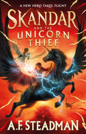 Cover art for Skandar and the Unicorn Thief