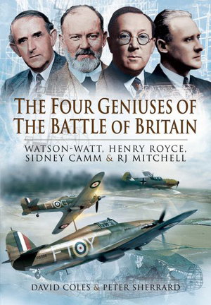 Cover art for The Four Geniuses of the Battle of Britain
