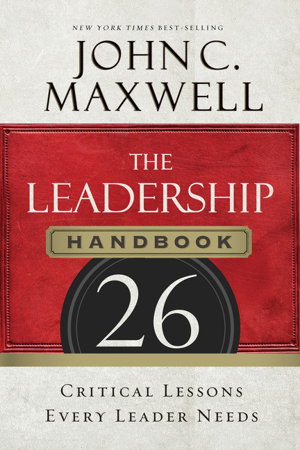 Cover art for The Leadership Handbook