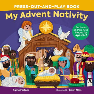 Cover art for My Advent Nativity Press-Out-and-Play Book