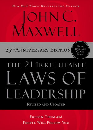 Cover art for The 21 Irrefutable Laws of Leadership