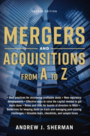 Cover art for Mergers and Acquisitions from A to Z