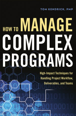 Cover art for How to Manage Complex Programs