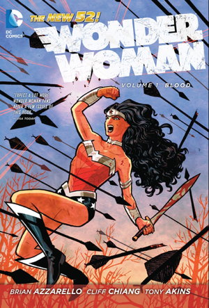 Cover art for Wonder Woman Volume 1 Blood