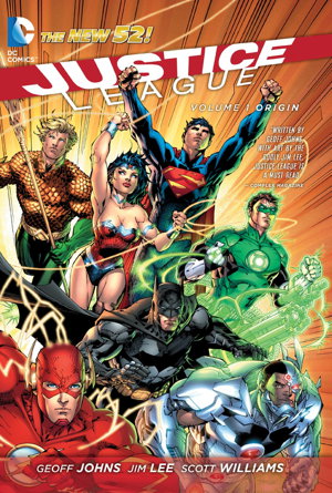 Cover art for Justice League Volume 1 Origin