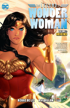Cover art for The Legend of Wonder Woman: Origins