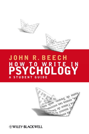 Cover art for How To Write in Psychology