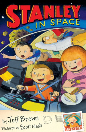 Cover art for Flat Stanley in Space