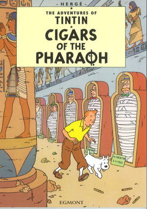 Cover art for Adventures of TinTin Cigars of the Pharaoh