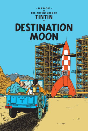 Cover art for Destination Moon Tintin
