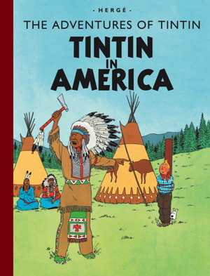 Cover art for Tintin in America