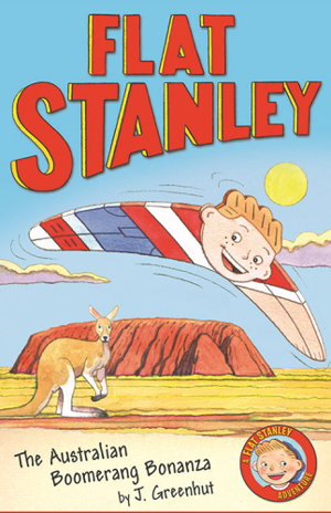 Cover art for Jeff Brown's Flat Stanley: The Australian Boomerang Bonanza