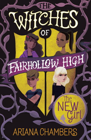 Cover art for Witches of Fairhollow High The New
