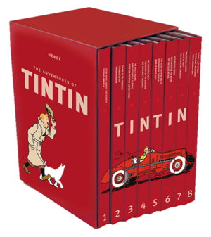 Cover art for Tintin Collection