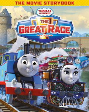Cover art for Great Race Movie-tie in story book