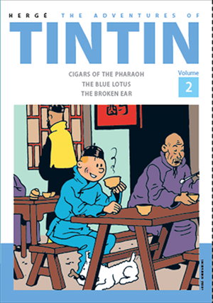 Cover art for Adventures of Tintin Volume 2