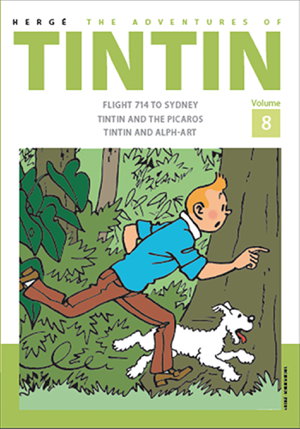 Cover art for Adventures of Tintin Volume 8