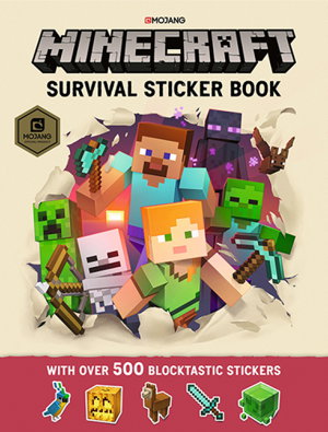 Cover art for Minecraft Survival Sticker Book