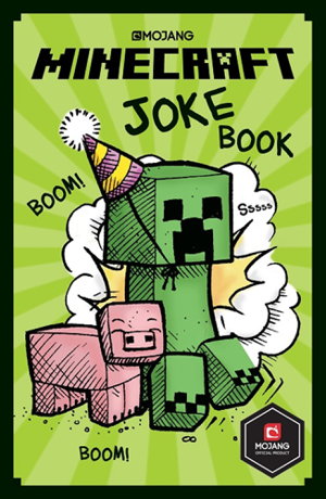 Cover art for Minecraft Joke Book