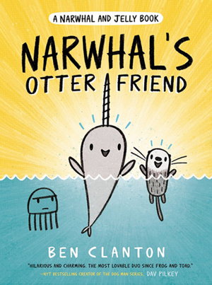 Cover art for Narwhal's Otter Friend (Narwhal and Jelly 4)
