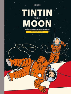 Cover art for Tintin on the Moon Bindup
