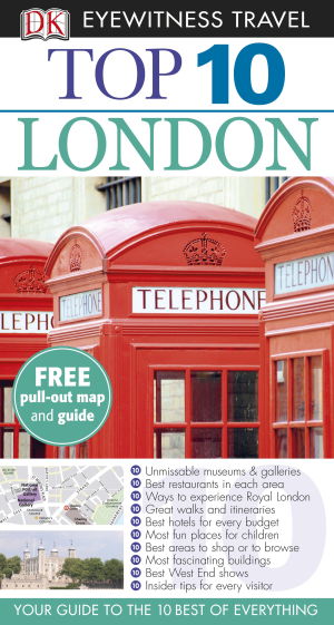 Cover art for Eyewitness Top 10 Travel Guide London