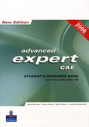 Cover art for CAE Expert New Edition Students Resource Book with Key CD Pack