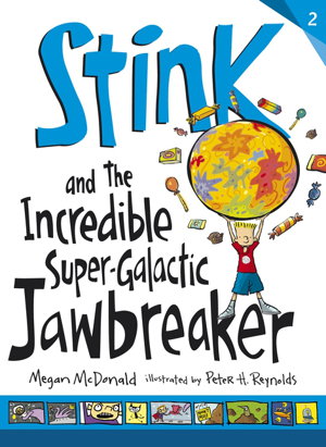 Cover art for Stink and the Incredible Super-Galactic Jawbreaker
