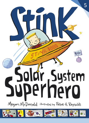 Cover art for Stink Solar System Superhero