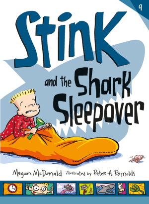 Cover art for Stink and the Shark Sleepover