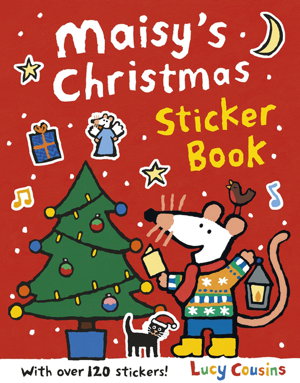 Cover art for Maisy's Christmas Sticker Book