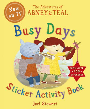 Cover art for The Adventures of Abney & Teal: Busy Days Sticker Activity Book
