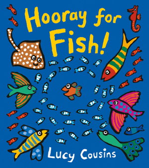 Cover art for Hooray for Fish! Board Book