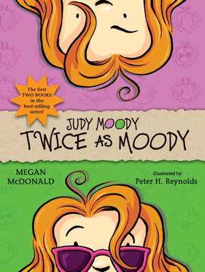 Cover art for Judy Moody Twice as Moody