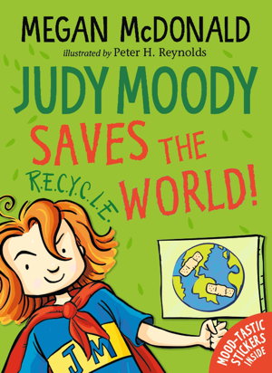 Cover art for Judy Moody Saves the World!
