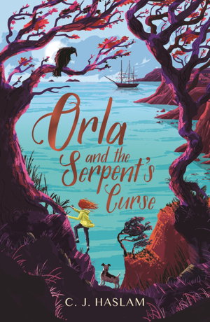 Cover art for Orla and the Serpent's Curse