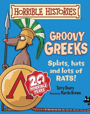 Cover art for Horrible Histories Groovy Greeks