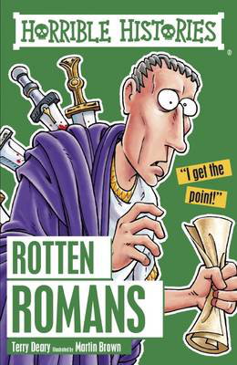 Cover art for Horrible Histories Rotten Romans