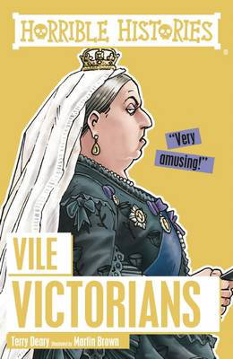 Cover art for Horrible Histories Vile Victorians