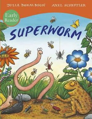 Cover art for Superworm Early Reader
